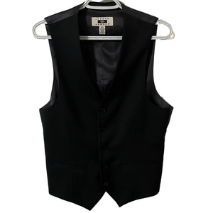 Joseph Abboud Charcoal Button Up Vest Size Small